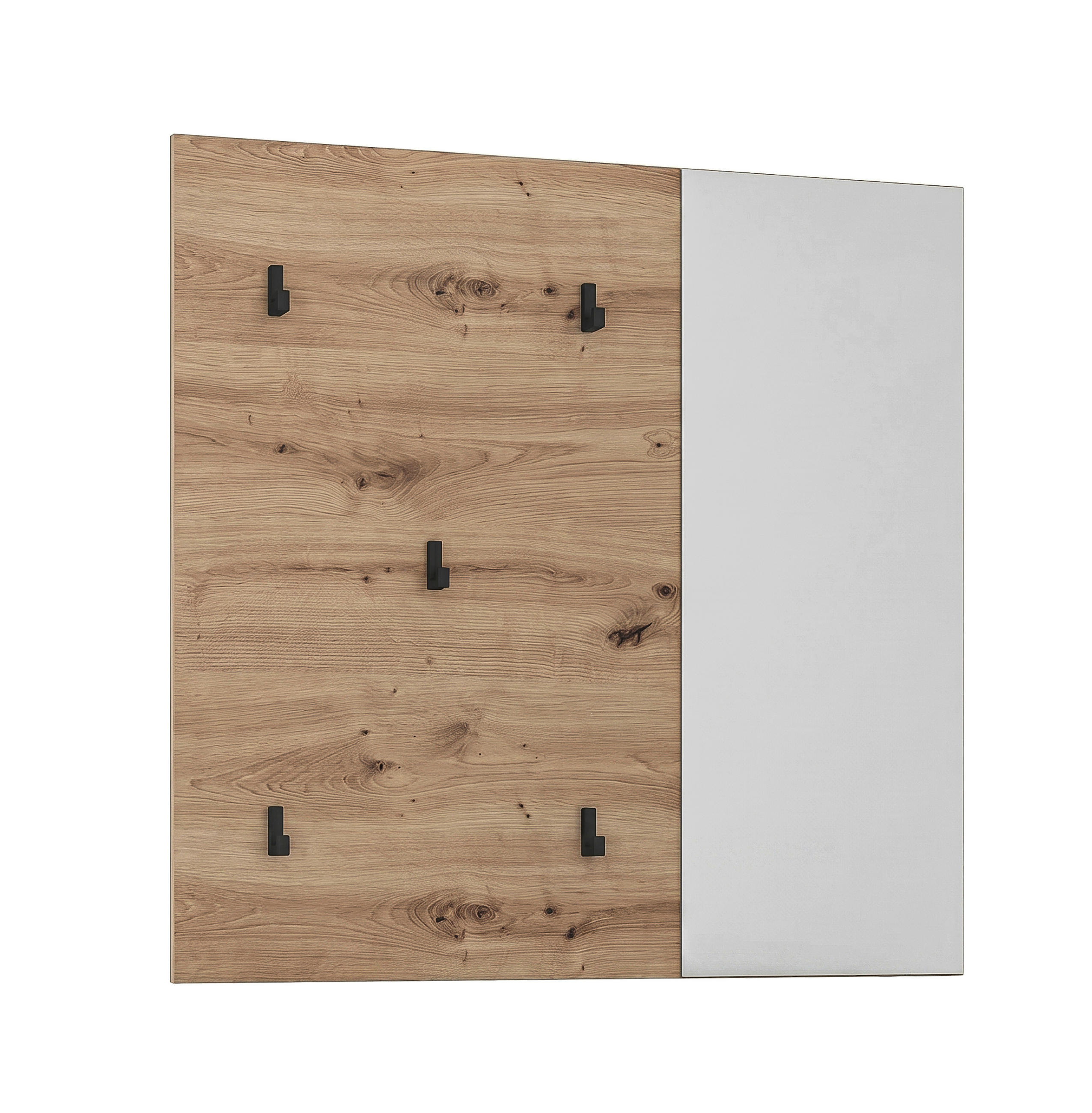 Mid.you Garderobenpaneel Eiche Artisan 80x80x6 cm