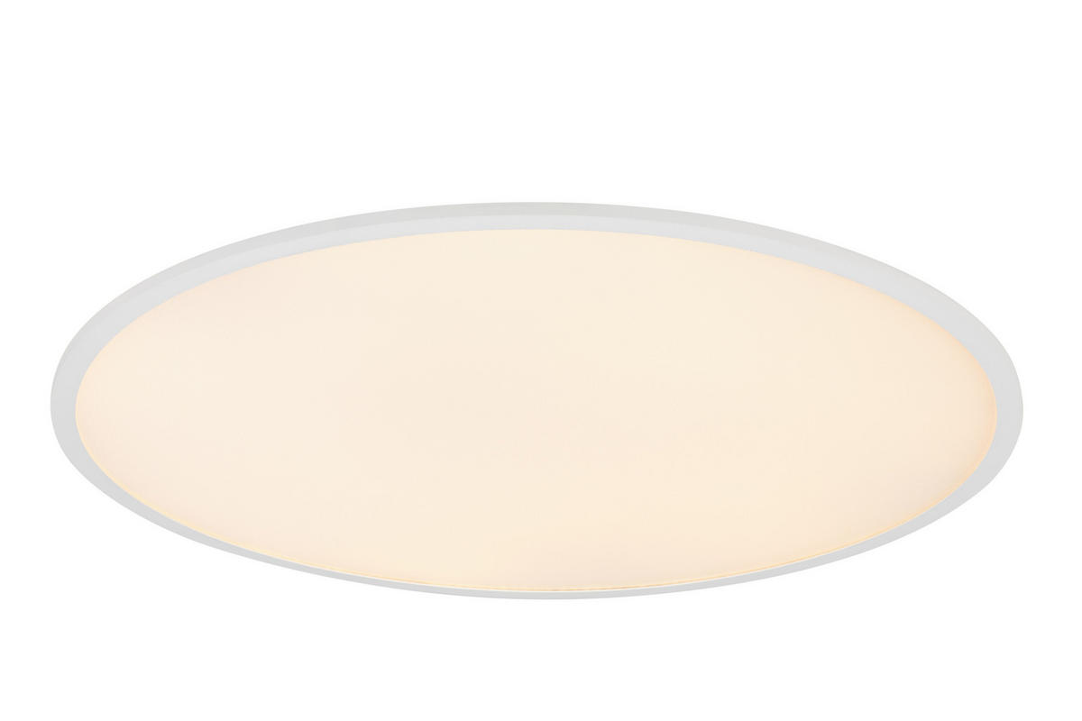 LED-DECKENLEUCHTE Meissa 80/5,2 cm  - Weiß, Basics, Kunststoff/Metall (80/5,2cm) - Novel