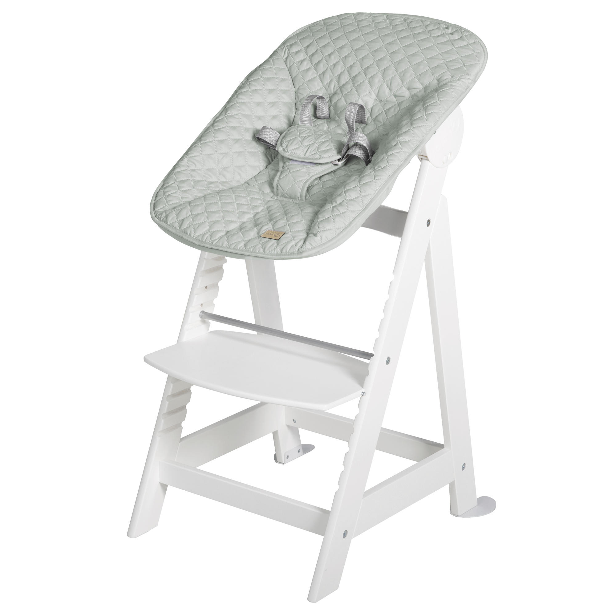 HOCHSTUHL Born Up Style Set Weiß, Pastellgrün Frosty Green  - Pastellgrün/Weiß, Basics, Holzwerkstoff/Textil (46/94/66,5cm) - Roba