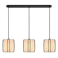 ZÁVĚSNÉ SVÍTIDLO,   - bílá/černá, Design, kov/plast (112/27/22cm) - Nordlux