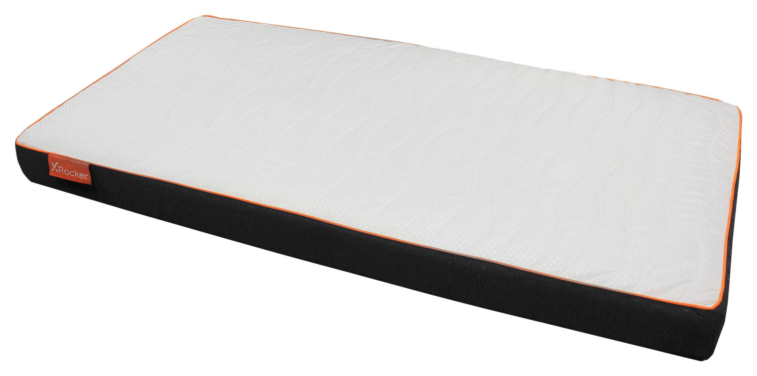 MATRAC, 90/190 cm - sivá/biela, Modern, textil (90/190cm) - X Rocker