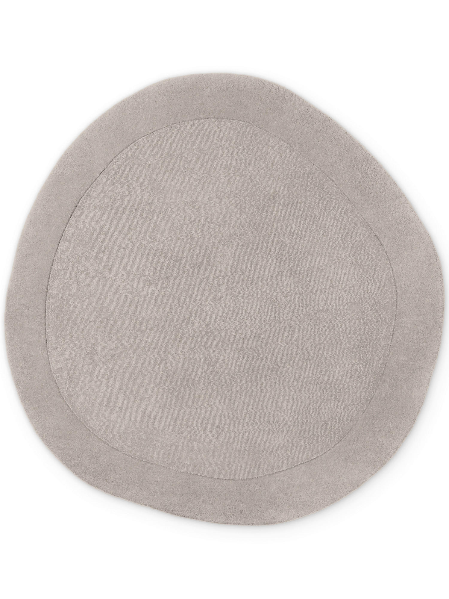 WOLLTEPPICH 160 cm 1812 Grau organisch  - Grau, KONVENTIONELL, Textil (160cm) - Villeroy & Boch