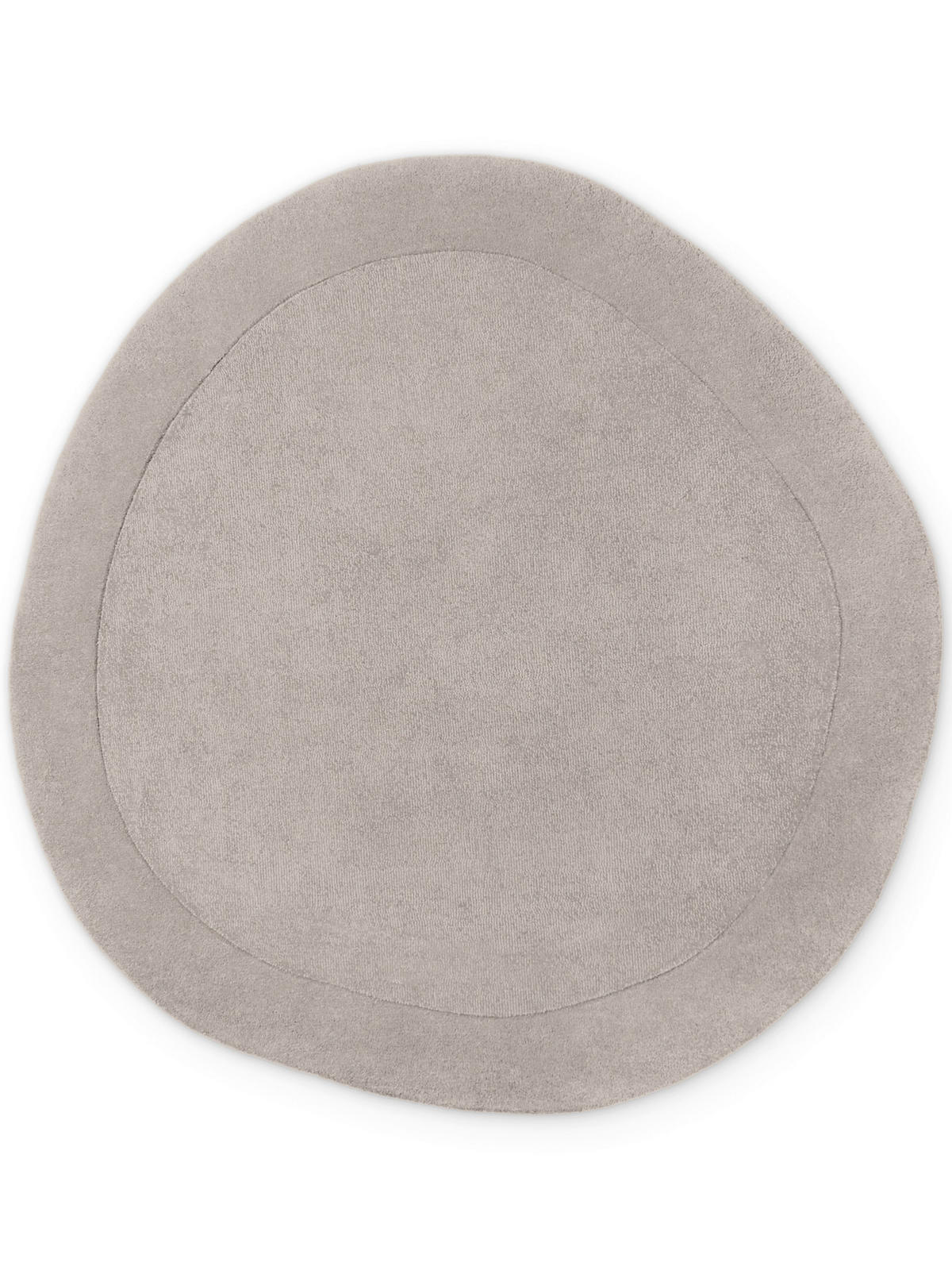 WOLLTEPPICH 160 cm 1812 Grau organisch  - Grau, KONVENTIONELL, Textil (160cm) - Villeroy & Boch