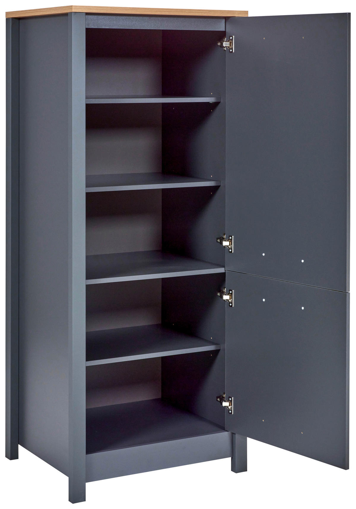 ELEMENT ZA UGRADBENE UREĐAJE    - hrast Artisan/antracit, Moderno, drvni materijal/metal (70/167/60cm) - home24