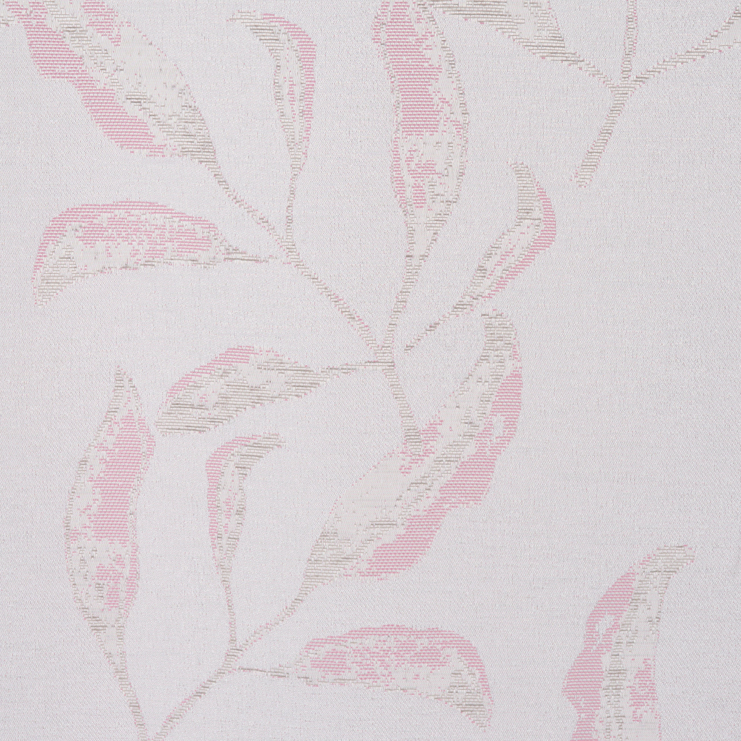 DEKOSTOFF per lfm halbtransparent  - Rosa, KONVENTIONELL, Textil (140cm) - Esposa