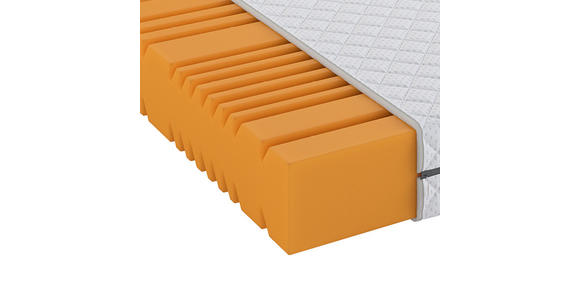 KALTSCHAUMMATRATZE 120/200 cm Höhe ca. 21 cm - Weiß, MODERN, Textil (120/200cm) - Sleeptex