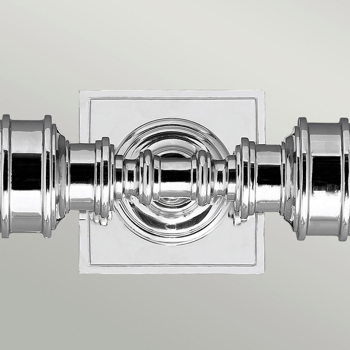 BADEZIMMER-WANDLEUCHTE - Chromfarben, Design, Glas/Metall (55,9/12,7/12.7cm) - Elstead Lighting