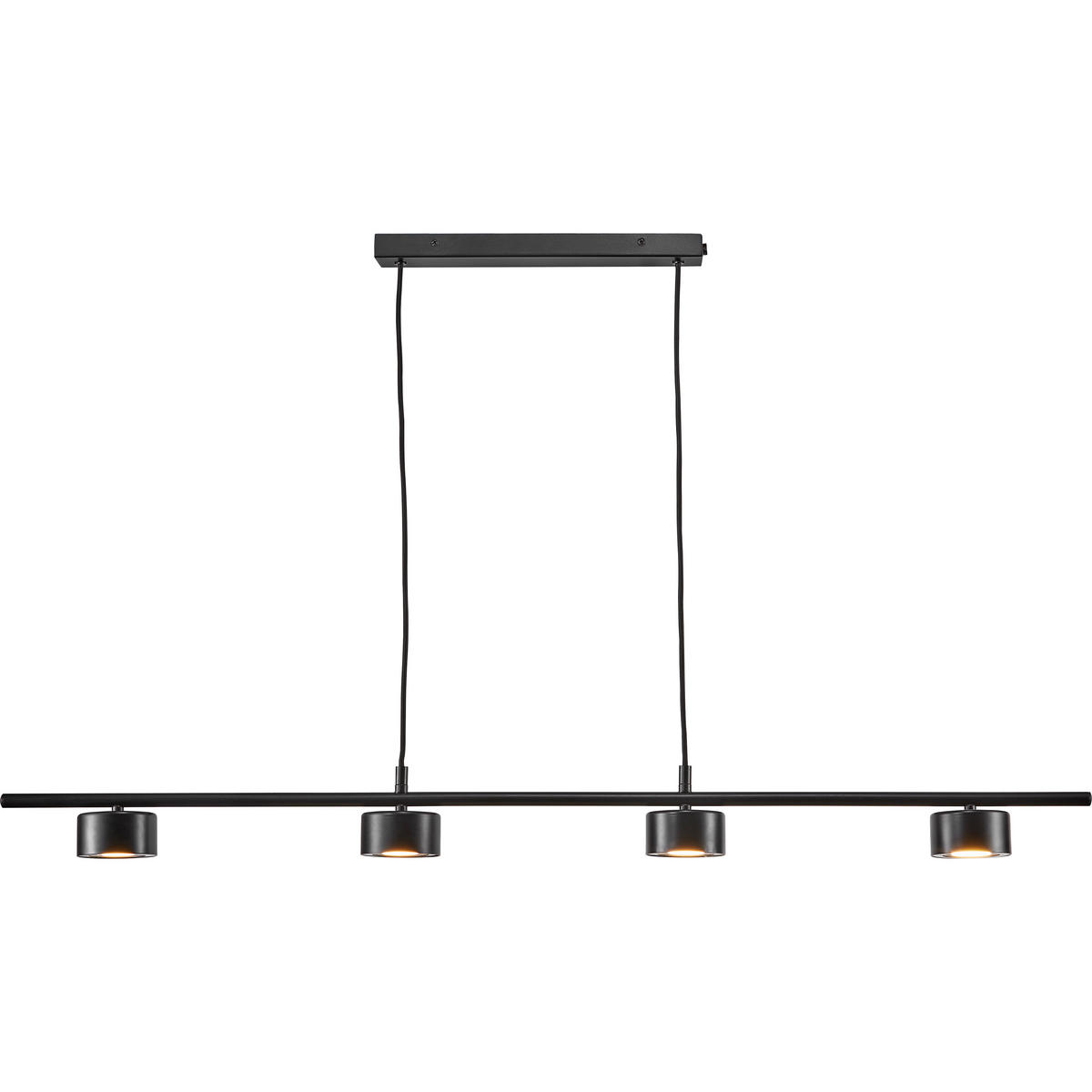 LED-HÄNGELEUCHTE Clyde 115/8,5 cm  - Schwarz, Design, Metall (115/8,5cm) - Nordlux
