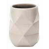 ZAHNPUTZBECHER CRACKLE  - Creme, KONVENTIONELL, Kunststoff (8/10cm) - Kleine Wolke