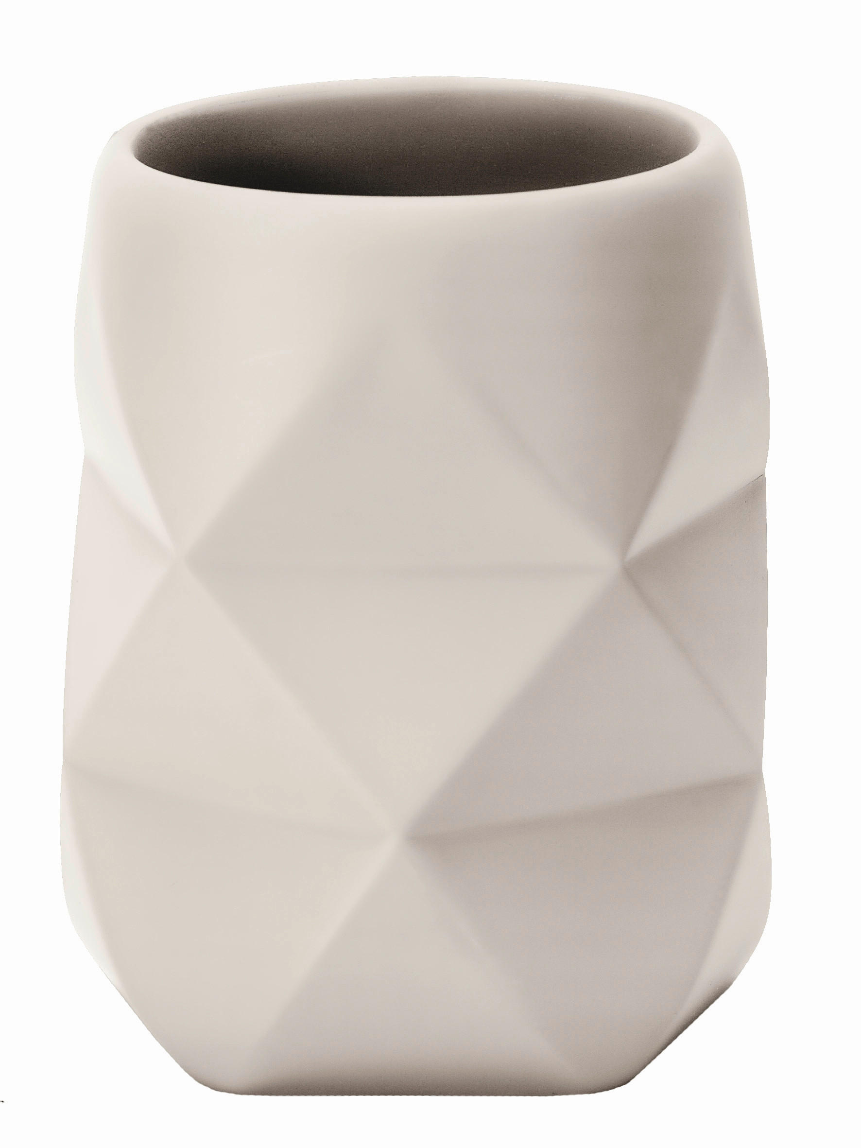 Kleine Wolke Zahnputzbecher Crackle Creme 10 cm