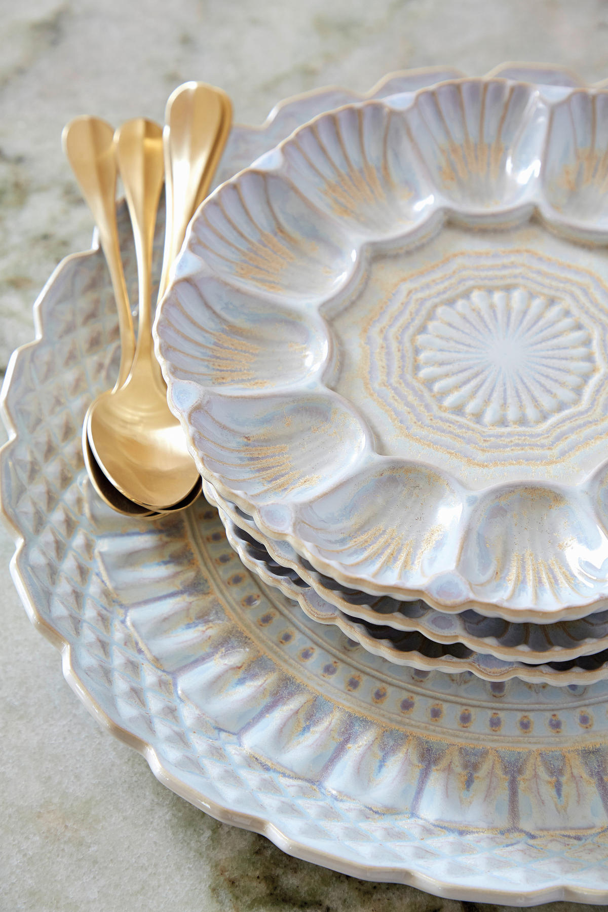 SCHALE CRISTAL   - Perlmutt, Basics, Keramik (25/3,3cm) - Costa Nova