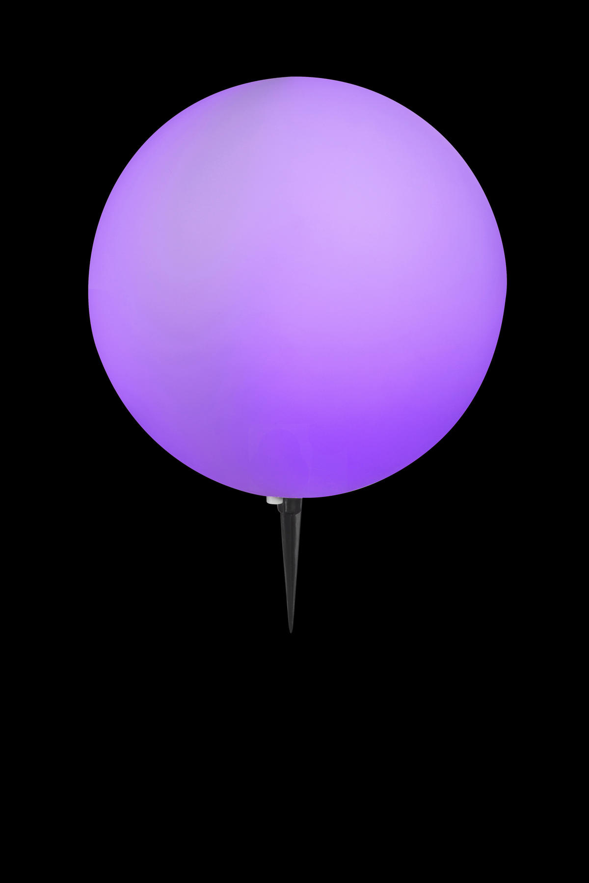 AUßENSTEHLEUCHTE - Schwarz/Weiß, Design, Kunststoff (40/56cm) - Globo