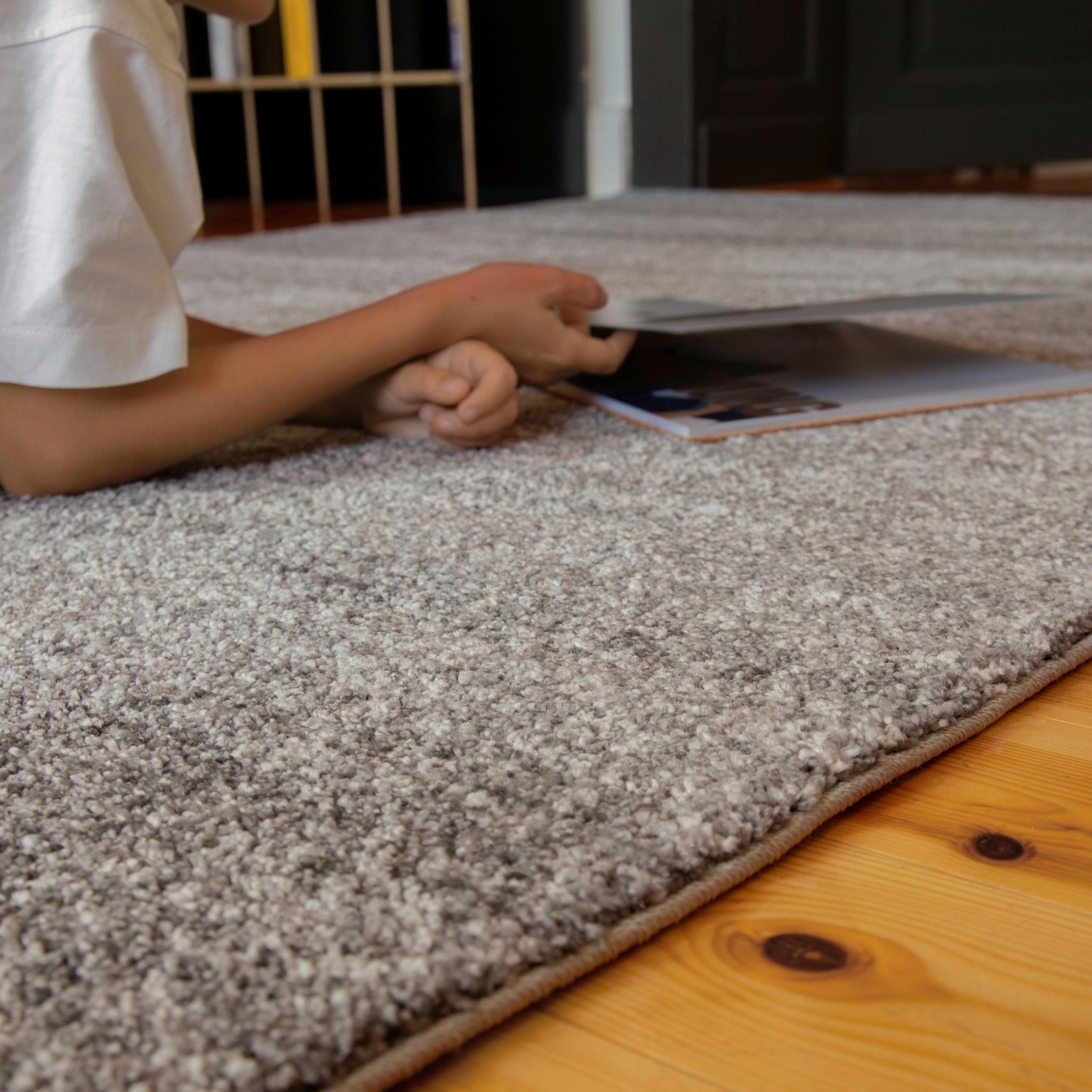 FLACHWEBETEPPICH 160/230 cm My Nassau Grau  - Grau, Design, Textil (160/230cm) - Obsession