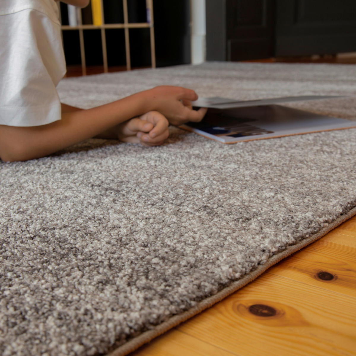 FLACHWEBETEPPICH 160/230 cm My Nassau Grau  - Grau, Design, Textil (160/230cm) - Obsession