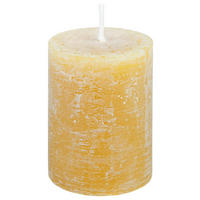 STUMPENKERZE 6,8/9 cm  - Honig, Basics, Naturmaterialien (6,8/9cm) - Ambia Home