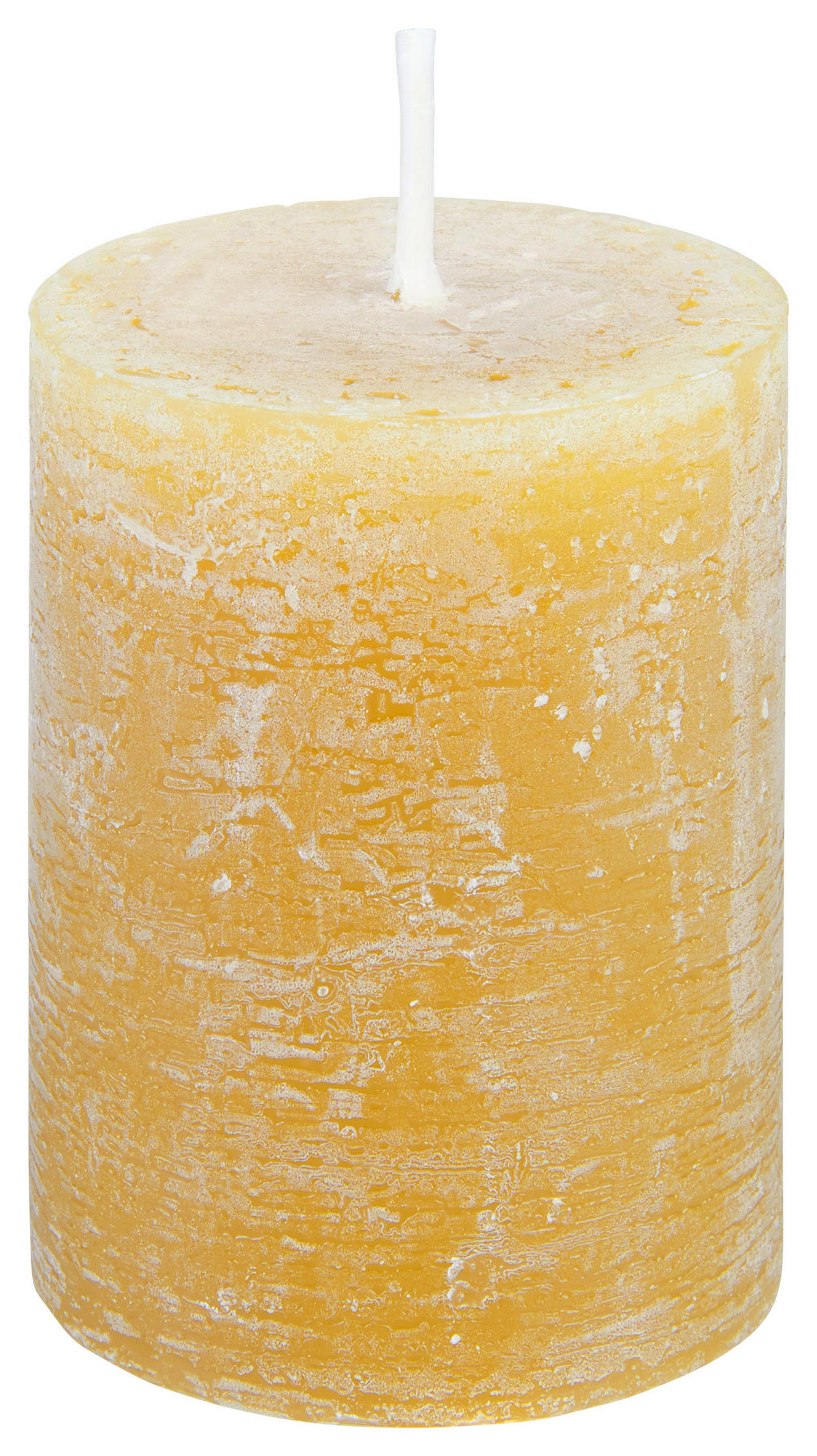 STUMPENKERZE 6,8/9 cm  - Honig, Basics, Naturmaterialien (6,8/9cm) - Ambia Home