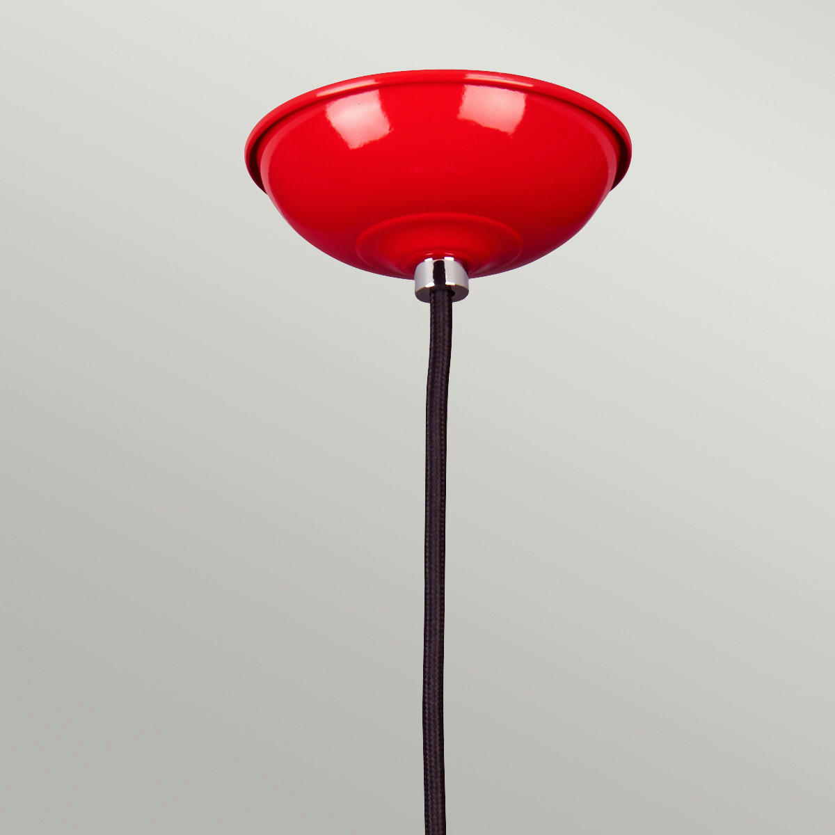 HÄNGELEUCHTE 30/29.9 cm    - Rot, Design, Metall (30/29.9cm) - Elstead Lighting