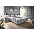 BOXSPRINGBETT 160/200 cm  in Grau  - Grau, KONVENTIONELL, Holz/Textil (160/200cm) - Dieter Knoll