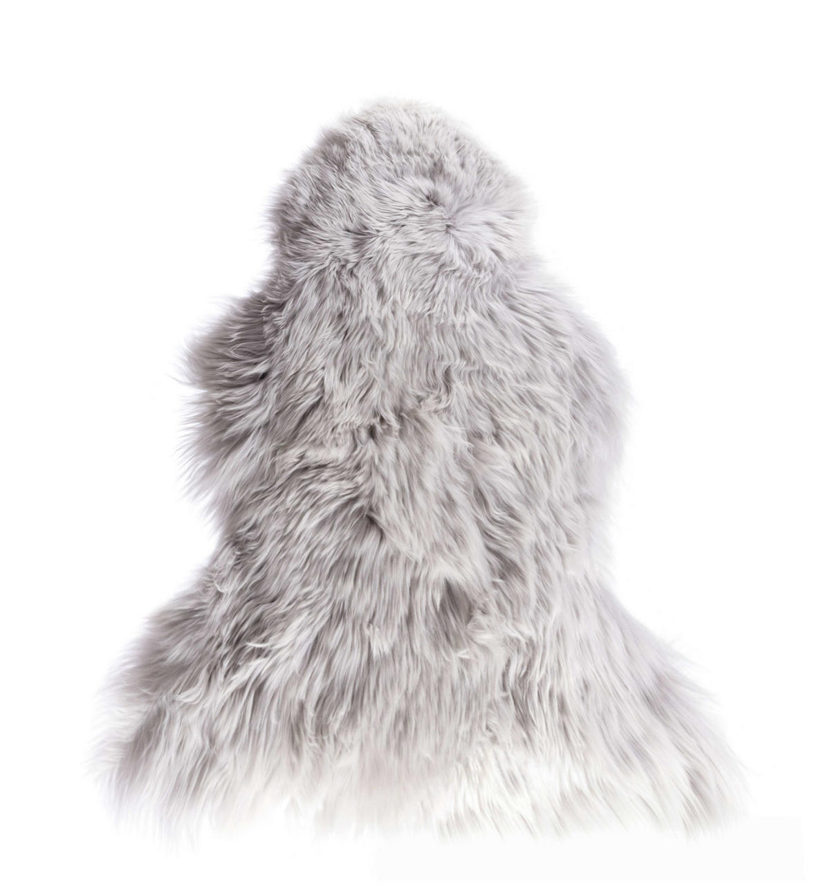 SCHAFFELL 60/90 cm Grau Tierform  - Grau, Natur, Fell (60/90cm) - Linea Natura