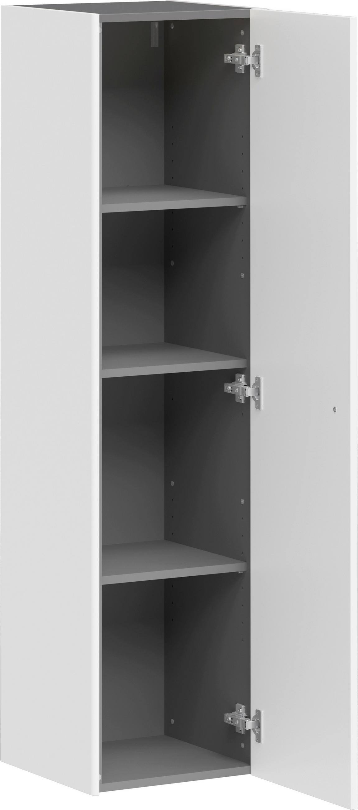 HÄNGESCHRANK 38/141/37 cm  - Anthrazit/Weiß, Design, Holz/Holzwerkstoff (38/141/37cm) - Germania