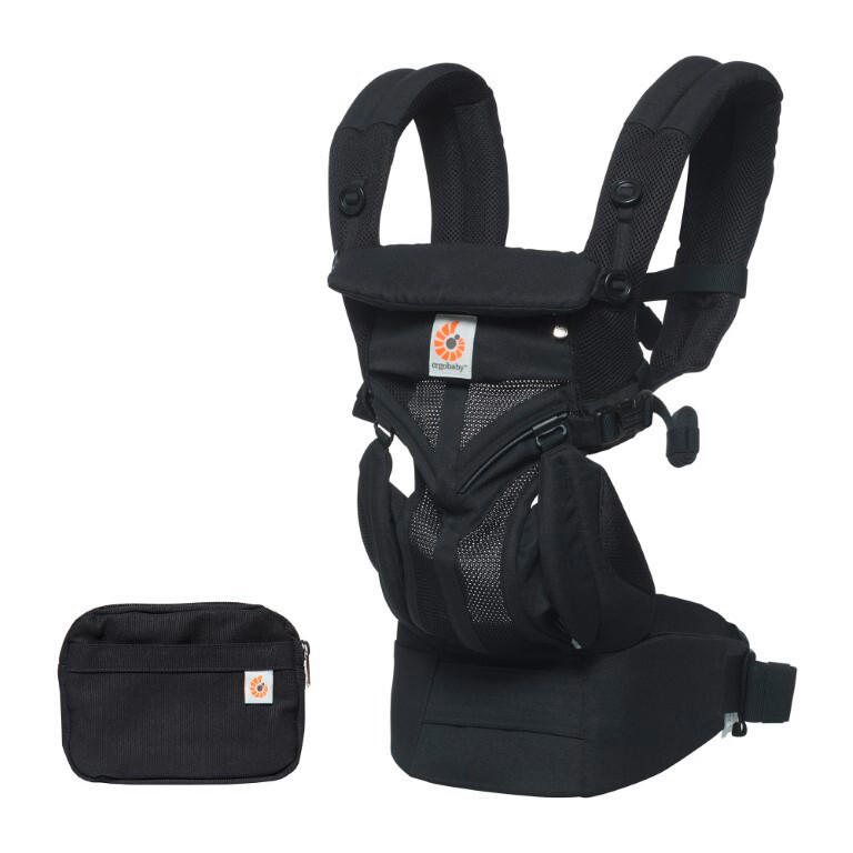 KENGURU  OMNI 360 COOL AIR  črna  - črna, Basics, tekstil (1,00kg) - Ergo Baby