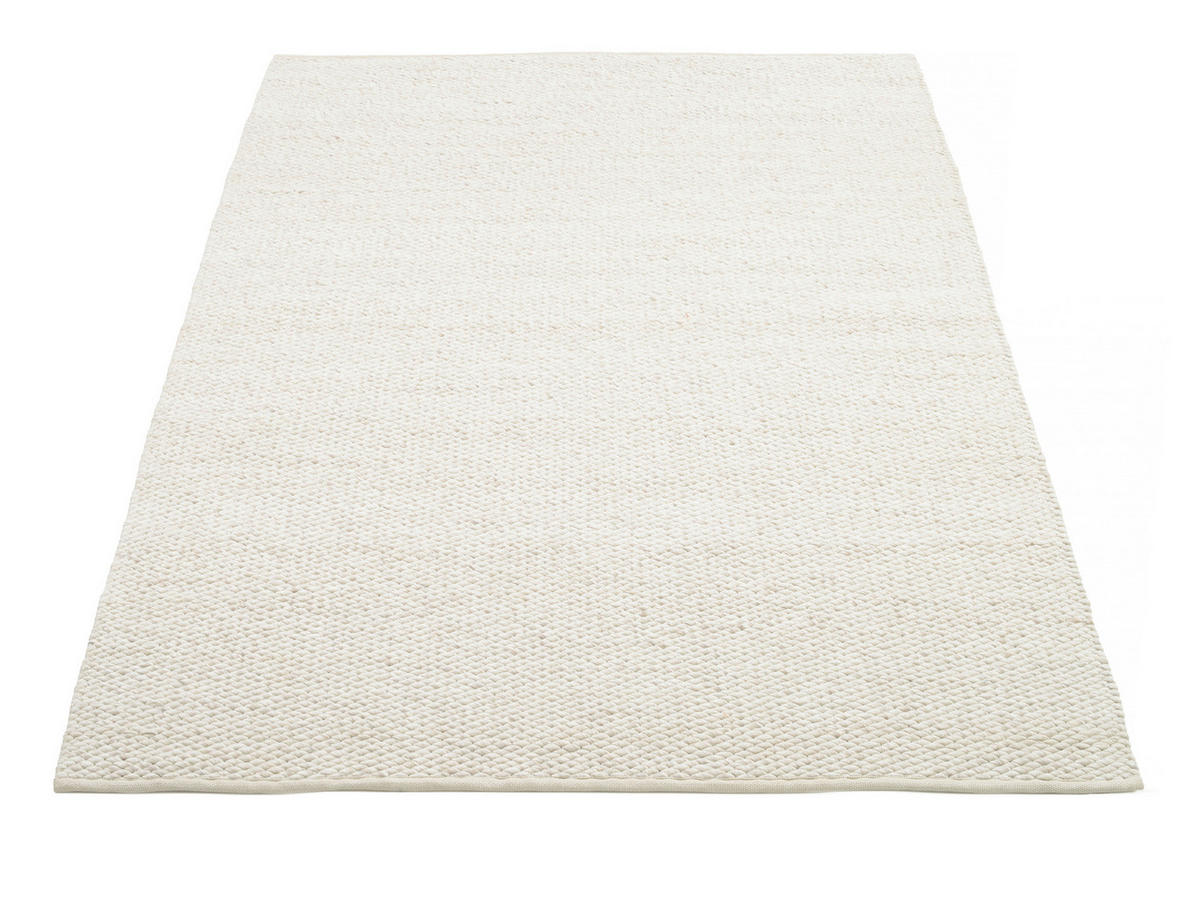 HANDWEBTEPPICH 90/160 cm Grau  - Grau, Basics, Textil (90/160cm) - Musterring