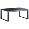 LOUNGETISCH 105/70/44 cm Metall  - Grau, Basics, Kunststoff/Metall (105/70/44cm) - Sieger
