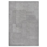 HANDWEBTEPPICH 190/280 cm Kollektion 1906 Grau rechteckig  - Grau, Design, Textil (190/280cm) - Villeroy & Boch