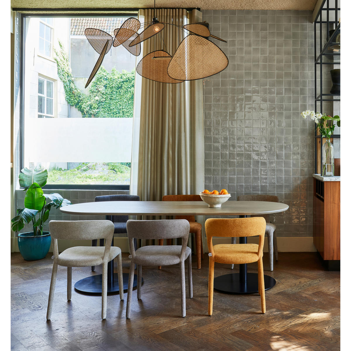 TISCHGESTELL in Metall   - Schwarz, MODERN, Metall (64/73/64cm) - Livetastic