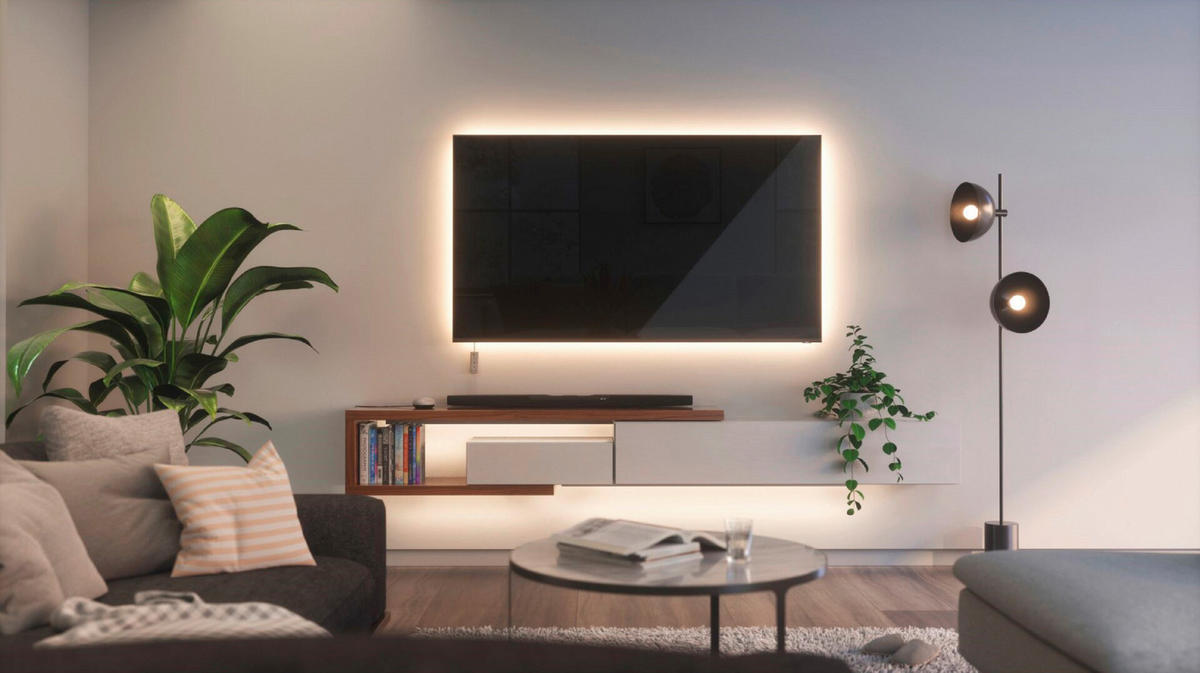 SMART LIGHT STRIP 200 cm   - Weiß, Basics, Kunststoff (200cm) - NANOLEAF