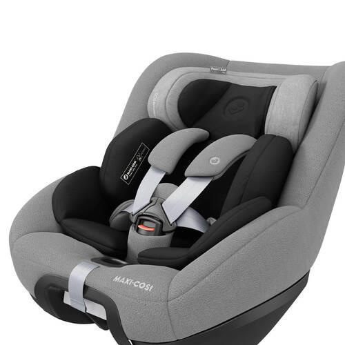 INSATS FÖR NYFÖDDA Pearl 360 Pro  - svart, Basics, textil (19/36/9cm) - Maxi Cosi Pro