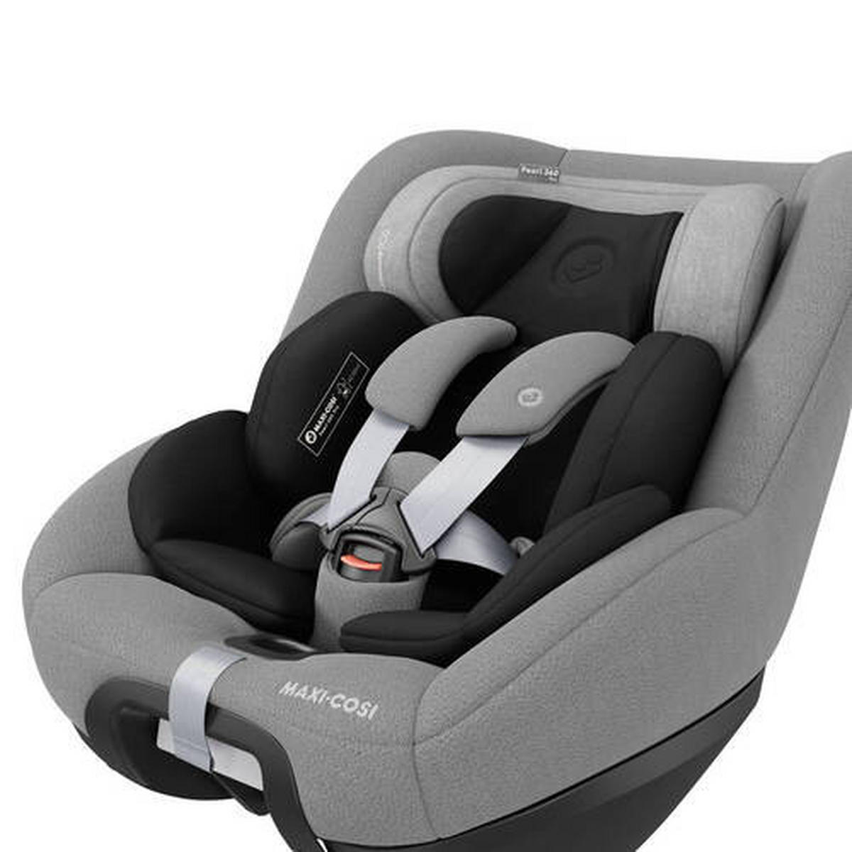 NEUGEBORENENEINSATZ Pearl 360 Pro  - Schwarz, Basics, Textil (19/36/9cm) - Maxi-Cosi