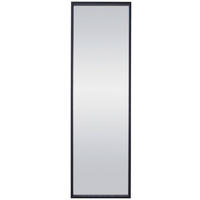 ZRKADLO 42,5/142,5/5 cm  - čierna, Design, drevo/sklo (42,5/142,5/5cm) - Xora