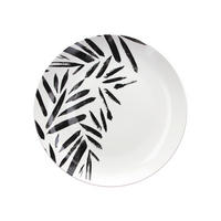 PLITVI KROŽNIK  MADISON ZEN  keramika   27/3 cm      - črna/bela, Basics, keramika (27/3cm) - Tognana