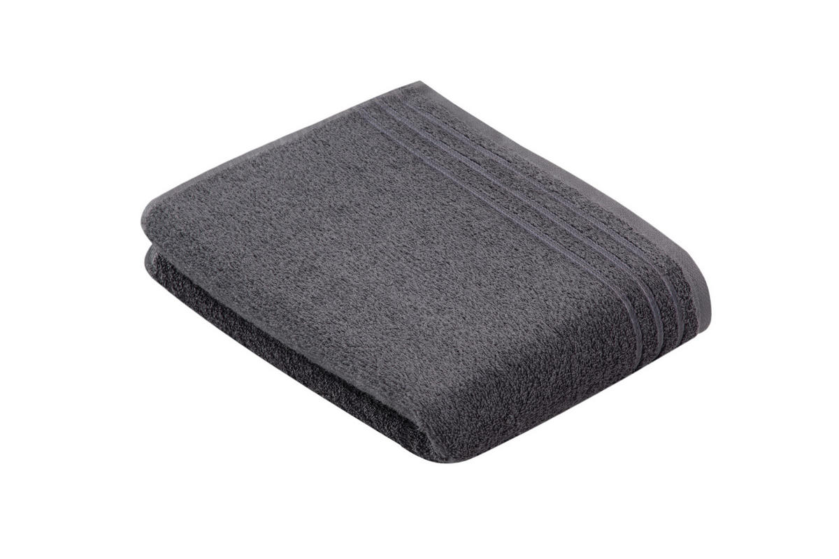 DUSCHTUCH Grossetto 67/140 cm  - Grau, Basics, Textil (67/140cm) - Vossen