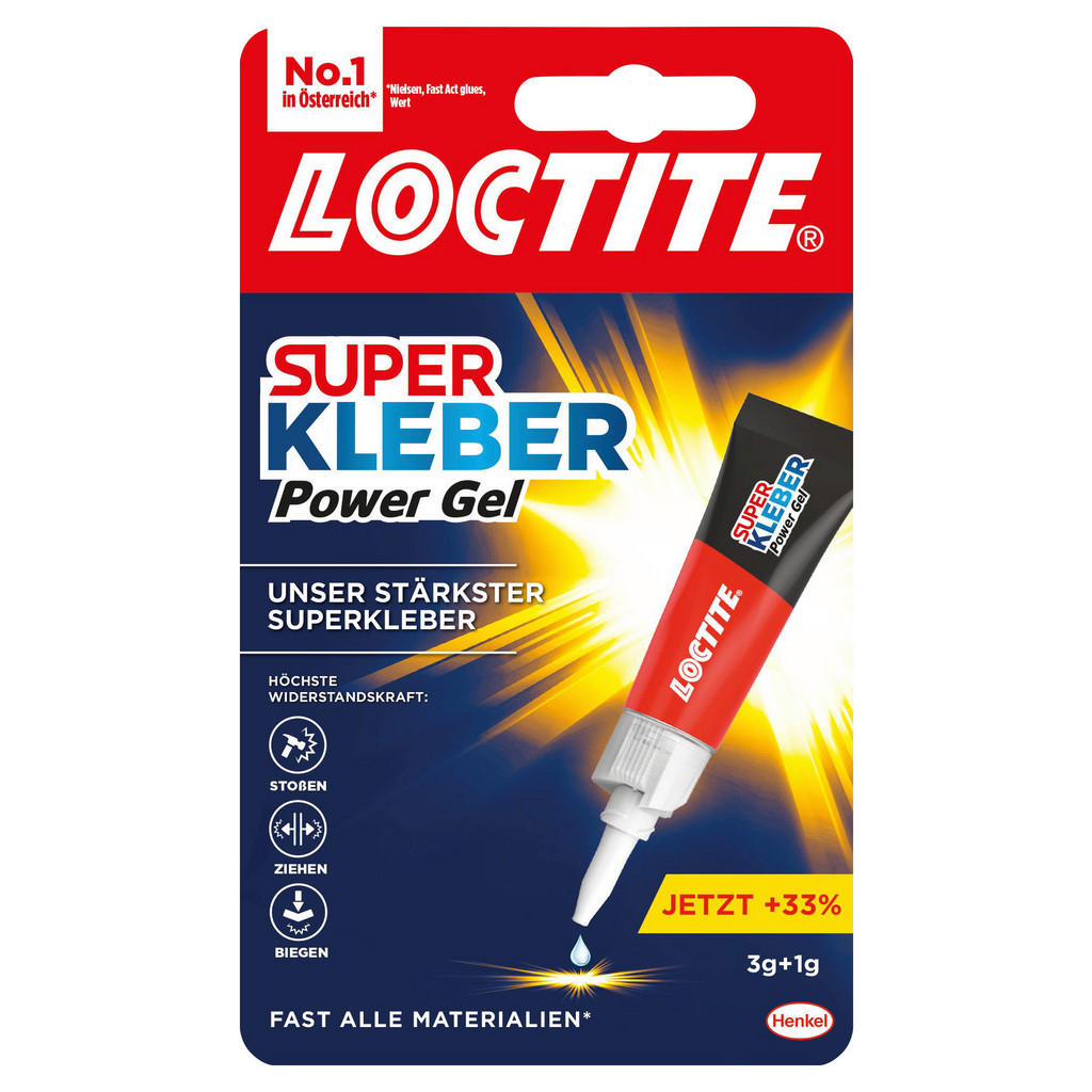 Superkleber Loctite Gel 4 G
