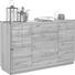 SIDEBOARD 140/88/38 cm - Edelstahlfarben/Buchefarben, KONVENTIONELL, Holz/Metall (140/88/38cm) - Cantus SIDEBOARD 140/88/38 cm - Edelstahlfarben/Buchefarben, KONVENTIONELL, Holz/Metall (140/88/38cm) - Cantus