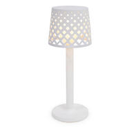 LED-AUßENLEUCHTE Gretita 11.7/31/11.7 cm   - Weiß, Basics, Kunststoff (11.7/31/11.7cm) - Newgarden