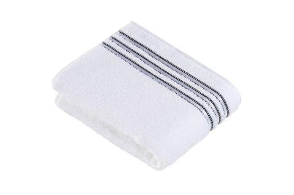 TÖRÖLKÖZŐ 67/140 cm fehér  - fehér, Basics, textil (67/140cm) - Vossen