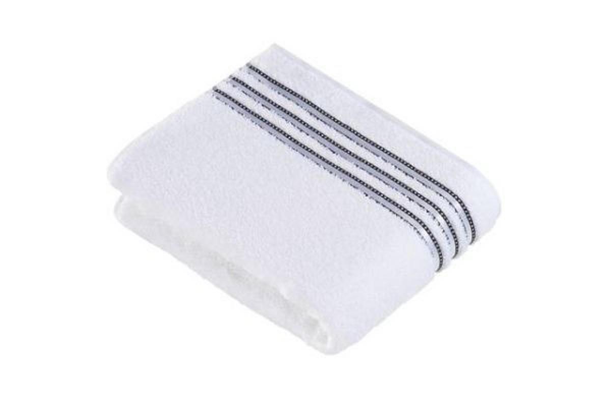 TÖRÖLKÖZŐ 67/140 cm fehér  - fehér, Basics, textil (67/140cm) - Vossen