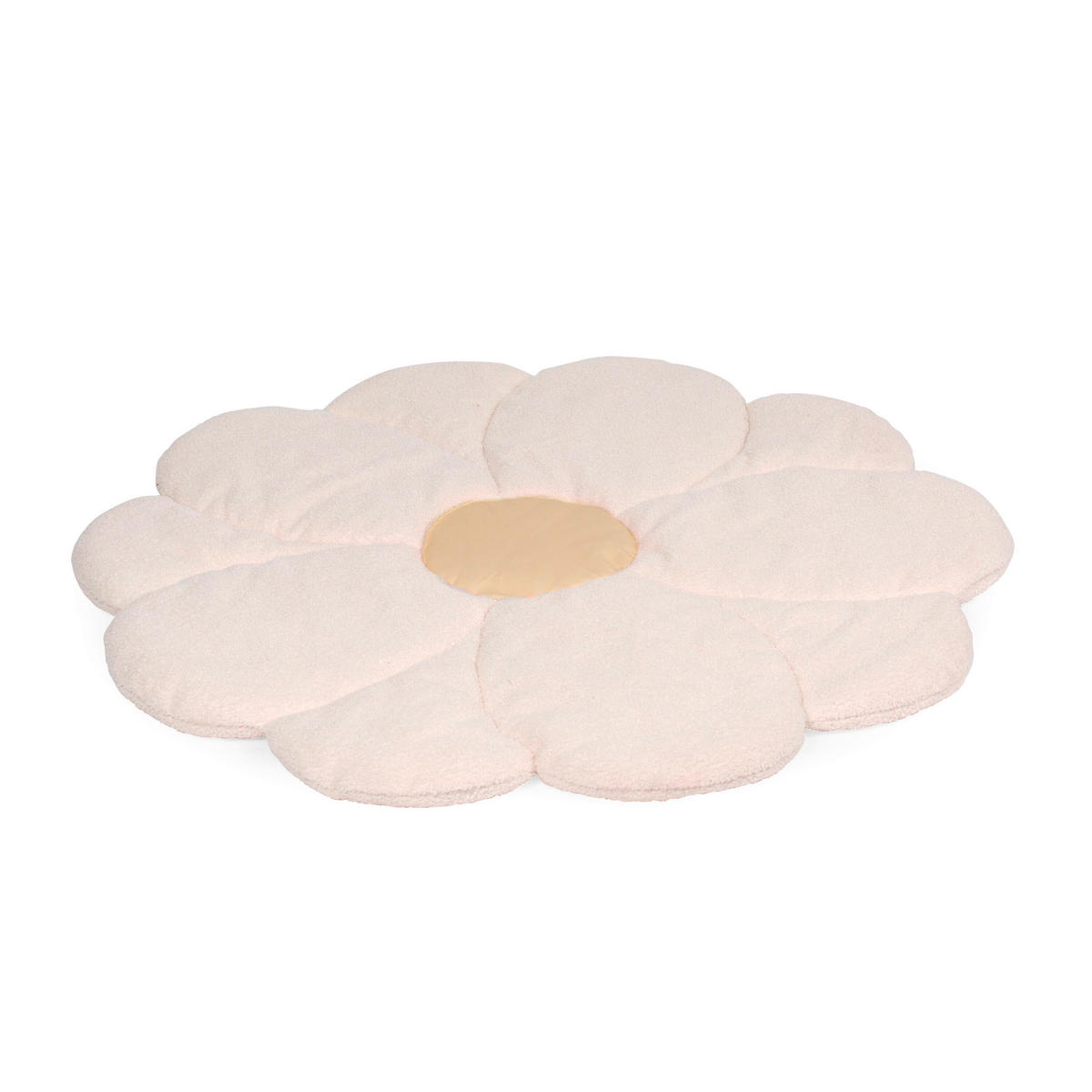 KRABBELDECKE 110/110 cm  - Gelb/Weiß, KONVENTIONELL, Textil (110/110cm) - Childhome