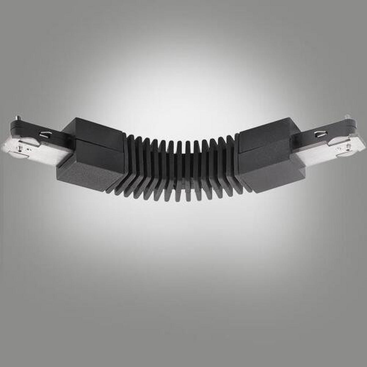 KOPPLING FÖR SKENSYSTEM - svart, Basics, metall/plast (2,2/12,8cm) - Fischer & Honsel