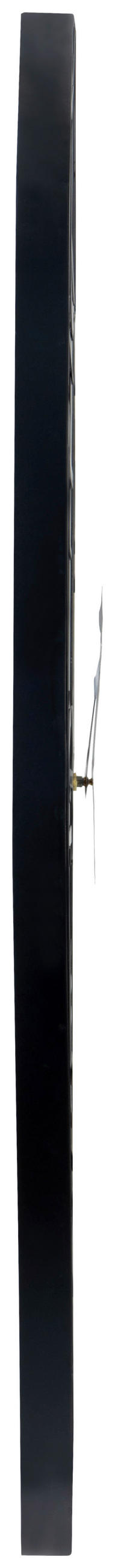 WANDSPIEGEL Schwarz  - Schwarz/Naturfarben, Design, Holzwerkstoff/Metall (96/96/3cm) - MID.YOU