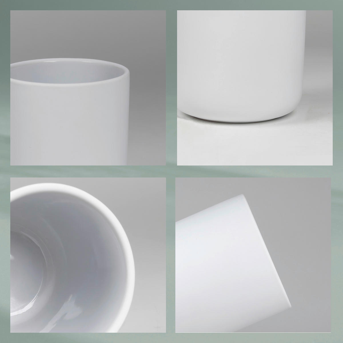 ZAHNPUTZBECHER Sana  - Beige, Basics, Keramik (8/11,5cm) - Kela