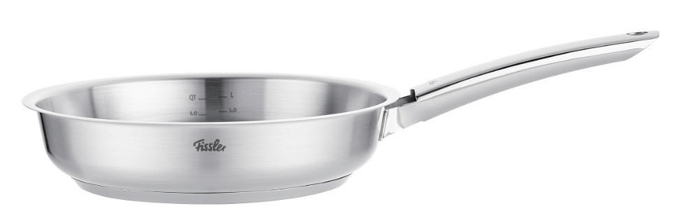 PFANNENSET Ceratal Classic + Pure Aluminium, Edelstahl 2-teilig  - Edelstahlfarben/Beige, Basics, Metall - Fissler