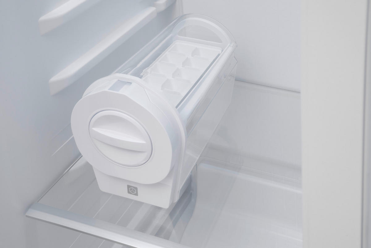 SIDE-BY-SIDE 91,2/177,0/70,4 cm SBSN397150S  - Edelstahlfarben/Schwarz, Basics, Kunststoff/Metall (91,2/177,0/70,4cm) - Amica