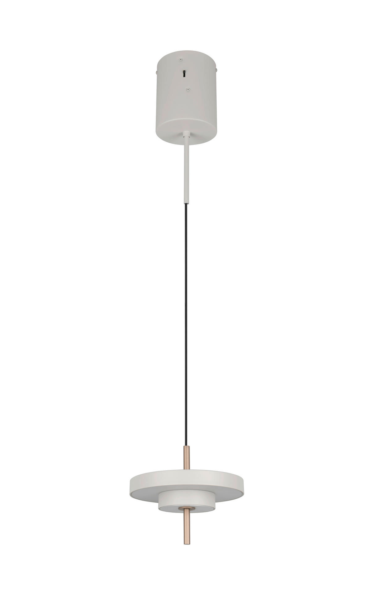 LED FÜGGESZTÉK - barna/szürke, Basics, fém (20/150cm)