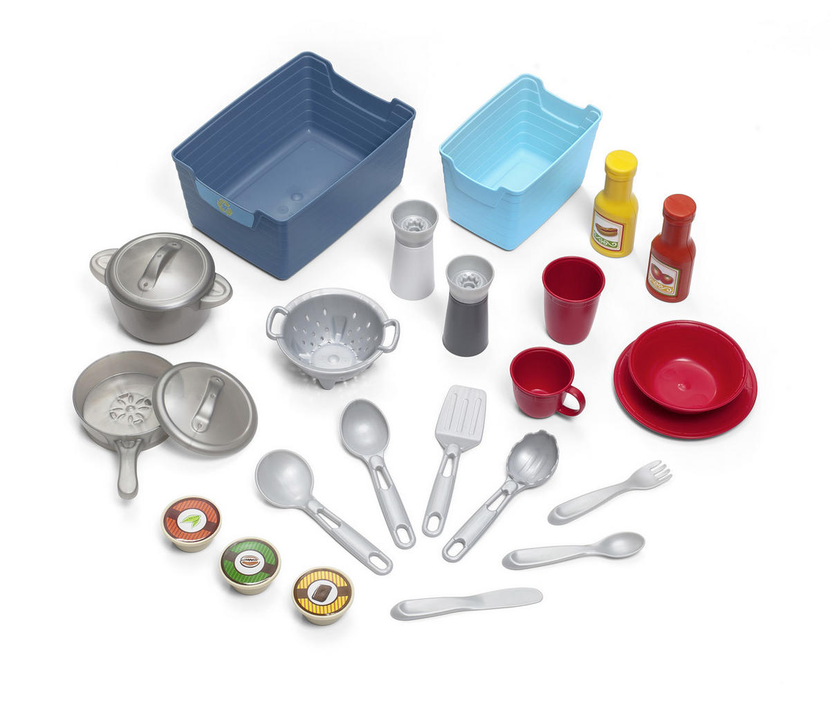 KINDERKÜCHE - Braun/Weiß, Basics, Kunststoff (77,5/104,8/29,2cm)