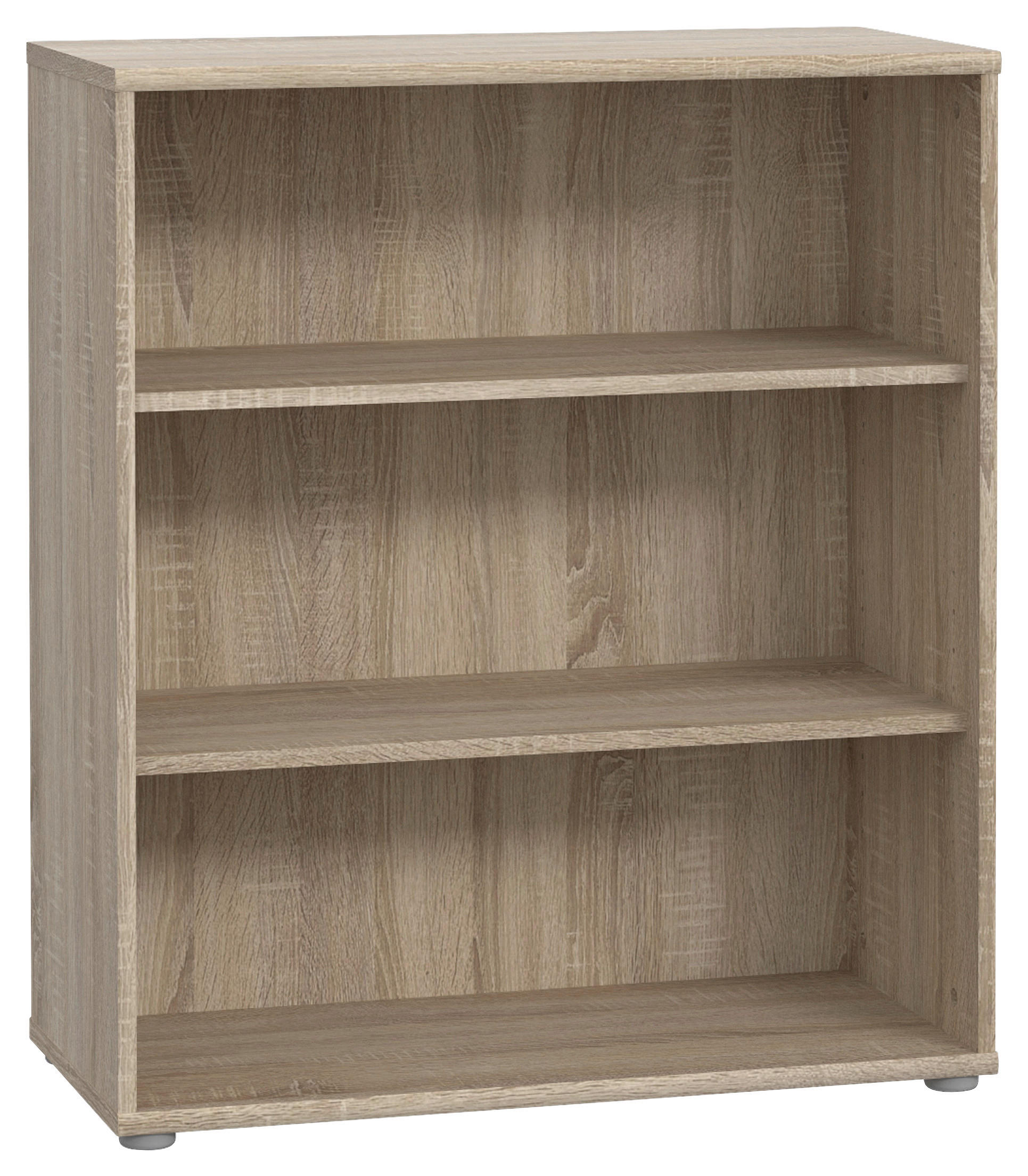 REGAL Sonoma Eiche  - Alufarben/Sonoma Eiche, Design, Holzwerkstoff/Kunststoff (73,7/85,5/34,8cm)