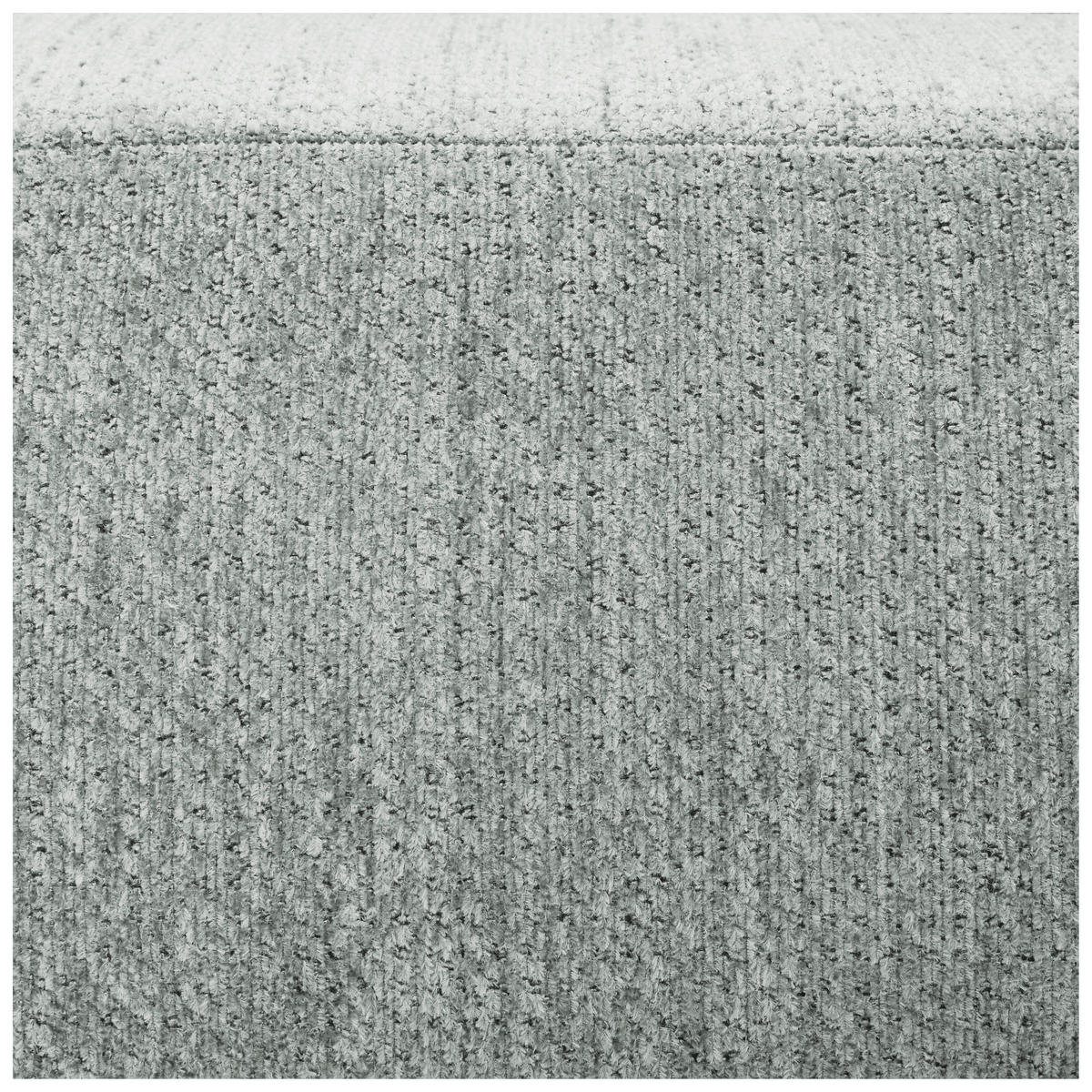 SCHLAFSOFA  mit Stoffauswahl, Liegefunktion, Schlafen auf Sitzhöhe, Rücken echt Chenille Grau  - Schwarz/Grau, KONVENTIONELL, Kunststoff/Textil (238/74/107cm) - Carryhome